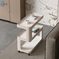 WDD Light Luxury Side Table Living Room Slate Side Table Movable Table Side Table Bedroom