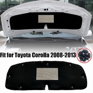 Front Hood Engine Sound Heat Insulation Cotton Pad Soundproof Mat Cover Foam For Toyota Corolla/Alti