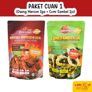 BOLOSEGO CUAN 1 - Oseng Mercon Daging Iga Sapi + Cumi Sambel Ijo