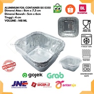 ALUMUNIUM FOIL CUP BX 0350 / ALUMUNIUM FOIL TRAY / ALUMUNIUM BOX CONTENTS 100 - GUARANTEED TO BE GOO