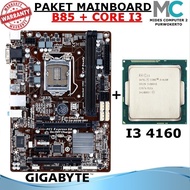 Intel LGA 1150 B85 Motherboard Package And I3 Haswel Core Processor
