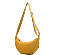 Tas Kanvas Uniqlo Mini Wanita Selempang Waist Bag Sling Bag Shoulder Round Bulat Uniqlo Cewek / Tas