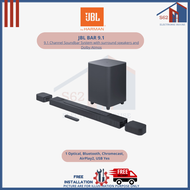 JBL BAR 9.1 True Wireless Surround with Dolby Atmos 9.1 Channel Soundbar System with surround speakers and Dolby Atmos