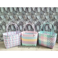 Plastic Woven Bag Basket 10 Inches Best Seller