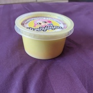 slime yellow pink with topping storebyleeyaa ♥️