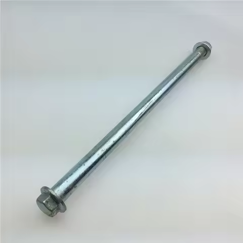 For 12MM Motorcycle Electric Vehicle Battery Scooter Front Axle Axle/M10 Axle/Rear Flat Fork Axle Hu