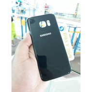 HP SAMSUNG S7 Edge BLACK SAPPHIRE BLACK Backdoor Back door Cover Casing S7edge Handphonehp