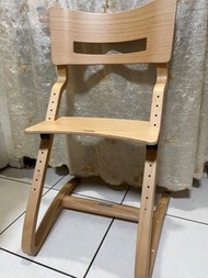 高階Leander丹麥🇩🇰成長椅，餐椅，9成新 原價1萬5千元，請自取