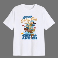 Unisex team shirt is not afraid of waves, just afraid of not having brothers - White, Black, Gray T-