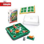 TAV587 Smart game Jumping Rabbit Board Games Bảng Thỏ Nhảy Trò Chơi Thông Minh Trò Chơi Thỏ Chạy Thử
