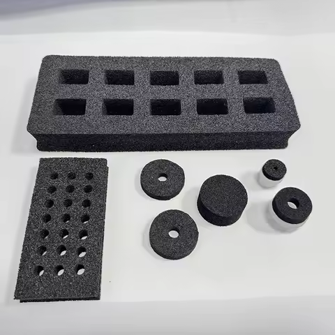 EPDM Rubber Seal Pneumatic Sponge Vacuum Suction Cup High Temperature Resistance Foam Sealing Strip 