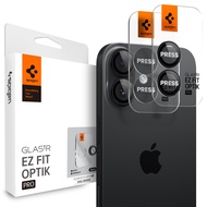 SPIGEN 2 Pack ฟิล์มกระจกเลนส์กล้องสำหรับ iPhone 17&16 Series [Glas.tR EZ Fit Optik Pro] Easy Alignme
