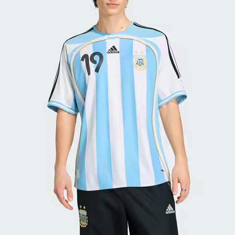 Adidas Authentic Spring Style Men's Round Neck Pullover Football Short Sleeve JN3708