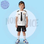 Free Train Engineer Profession Kids T-Shirt Set with Name / Kids Costume Set with KAI Train Engineer