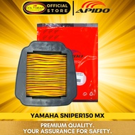 APIDO Air Filter / Cleaner Element for Yamaha Sniper150 MX