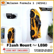 Flush Wall Mount For Lego Technic Mclaren P1 (42172)