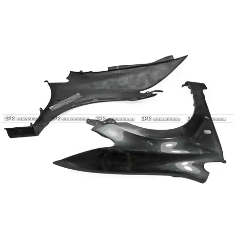 SAAR Compatible with Honda 8th Gen Civic FD2 JS RACING Carbon Fiber Front Fender Replacement Modific