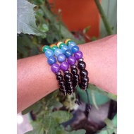CAKRA BRACELET 7 COLORS MIX BLACK ONIX STONE