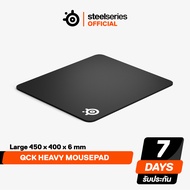 SteelSeries QcK Heavy Gaming Mousepad แผ่นรองเมาส์แบบทอด้วยไมโครหนาพิเศษเพื่อความสบายข้อมือสูงสุด