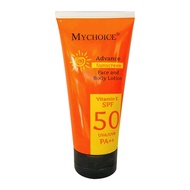 ครีมกันแดด  วิตามินอี 150g. My Choice Spf50PA++