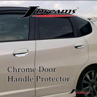 J-Dreams Honda Fit / Jazz GE Door Handle Protector Anti Scretch Chrome Garnish GE6 GE7 GE8 GE9