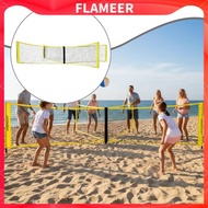 [FlameerMY] Volleyball Training Net 4 Way Square PETG Weather Resistant Quick Install Stable Tension