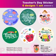 Teacher Day Sticker Mirrorkote sticker (DESIGN SET 1)