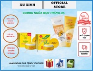 Combo 2 hộp kem mụn Miss White Mẫu MỚI 2024 12g có TẶNG KÈM