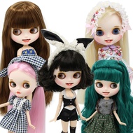 blythe doll ตุ๊กตาบลายธ์ CUSTMIZED carvd lips teeth matte face joint body on sale 1/6 BJD neo azone