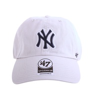 47BRAND-47 Brand Blue Embroidery Thread NY Unisex Baseball Cap (Light Gray)