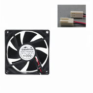 Snowfan 8cm Computer Case Power Supply Cooling Fan 12v Direct Current Fan YY8025H12B High Performanc