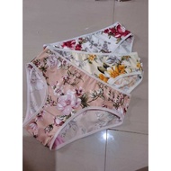 6 pcs  CD wanitaMOTIF BUNGA remaja ukuran jumbo