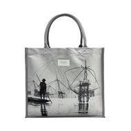 PASAYA Woven Art Bag x SYMBOLIC OF THAILAND - YOK YOR Size M (33x31x15 cm.)