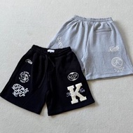 外國預訂 2色選 kith 刺繡logo 棉質短褲