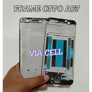OPPO A57 LCD FRAME BAZEL MIDDLE BONE CASING CASING CASING TOUCHSCREEN PLATE OPPO A57 ORIGINAL