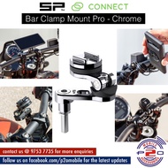 SP Connect Bar Clamp Mount Pro - Chrome