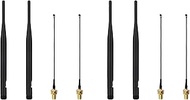 4 Sets 915MHz WiFi Antenna LoRa Indoor 5dBi Gain Omni with SMA Male 7.7inch Connector for Meshtastic