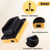 DC 20V to AC 220V Power Inverter for 20V Battery Portable Power Station Generator Charger Battery In