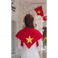 National flag, string flag, waving flag, triangle flag