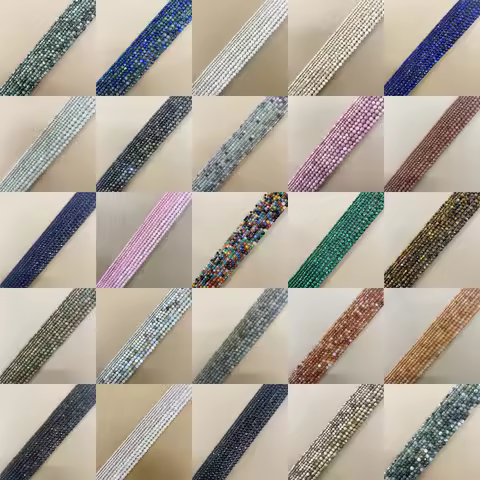 45 Styles! Small Diamond Cuts Faceted AF Green Turquoise Stone Round Loose Beads 15" 2 3 4MM Pick Si