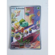 Pokemon bulbasaur illustration rare stellar crown card
