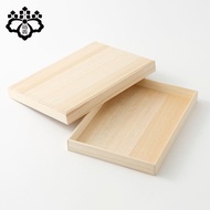 Hakoyoshi กล่องไม้ใส่กระดาษA4 เก็บใบประกาศฯ กระดาษสำคัญ มีฝาปิด ไม้ญี่ปุ่น Made in Japan 31x22x30cm
