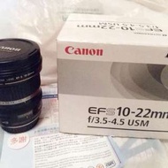 $3500 Canon EFS 10-22mm f/3.5-4.5 UMS 鏡頭/lens