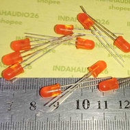 25PCS LED 5mm orange orange LED lights 5 mm orange light color