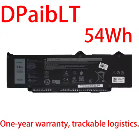 DPaibLT NEW 54Wh 11.4V DR02P LAPTOP BATTERY For Dell Latitude 3340 5340 5350 5440 5540 7455 Latitude