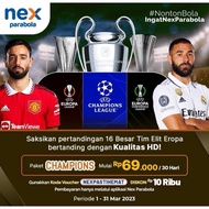 Paket Champion Nex Parabola