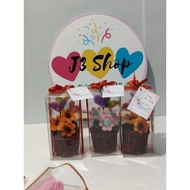 Fuzzy Wire Mini Flower Pot pasu bunga