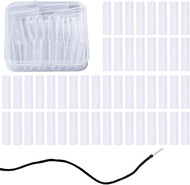 120Pcs Sneaker Shoe Lace Shortening Repair Aglet Tips 0.2 Inch Aglets for Shoelaces Tips Repairing T