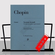 Chopin Nocturne C Small Key Piano Solo with Fingering Hengle Original Music Score Book Frederic Chop