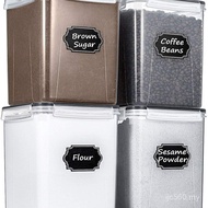 Multigrain Jar 5.2L Plastic Storage Jar Food Preservation Box Wholesale Square Moisture-Proof Set Ho